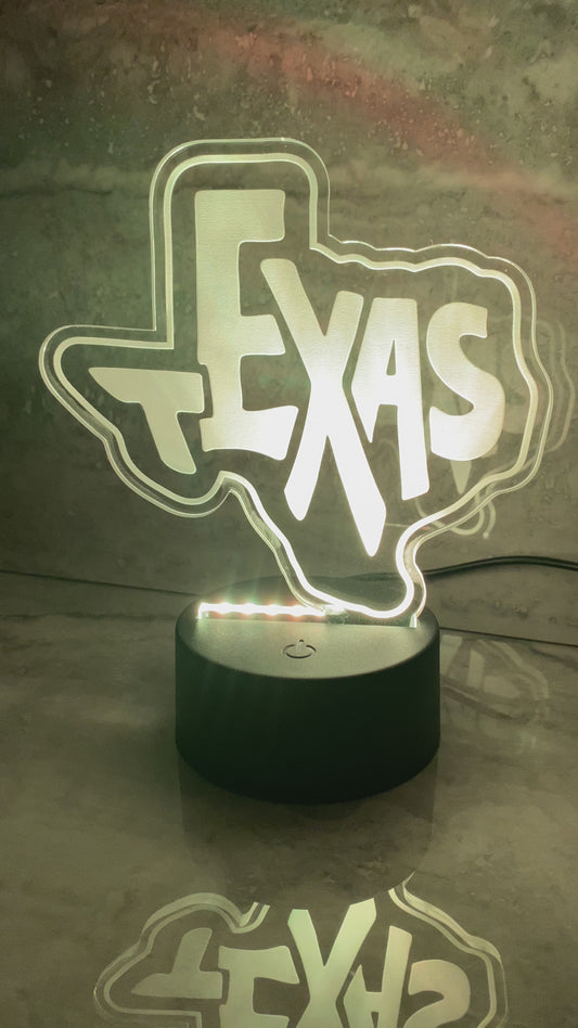 Texas State LED Nightlight